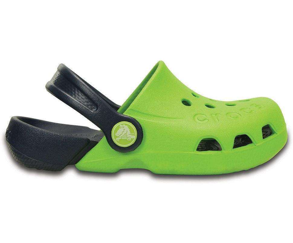 Дитячі Crocs-сабо для хлопчика Crocs Electro ClogVolt Green/Navy — фото 9