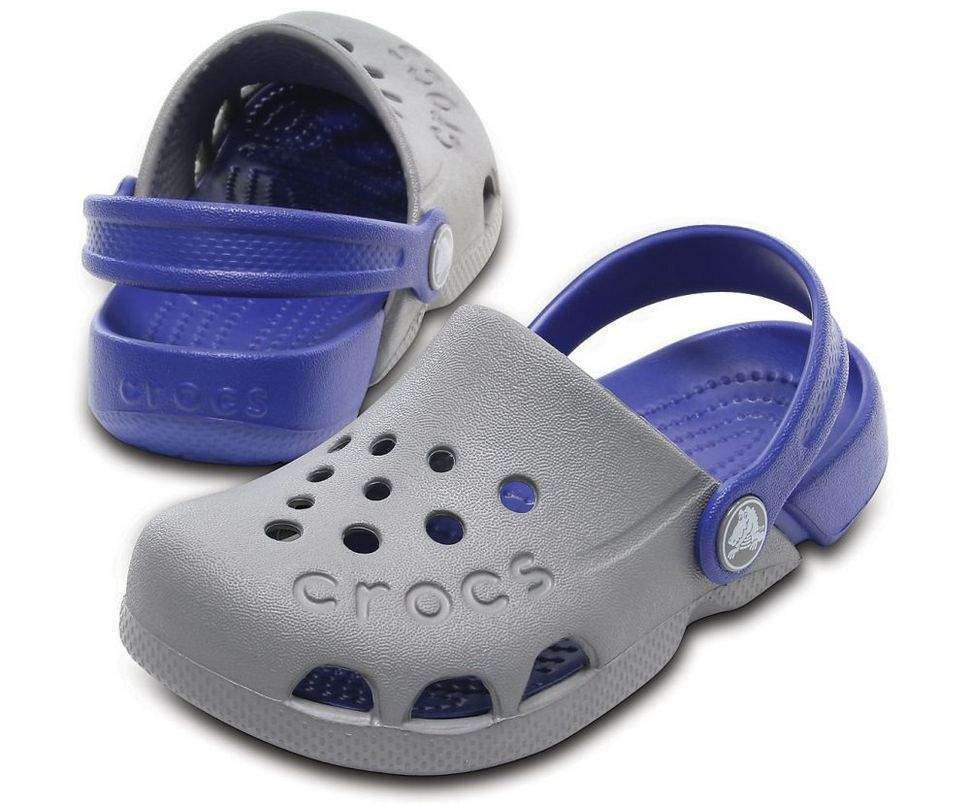 Дитячі Crocs-сабо для хлопчика Crocs Electro Clog Smoke/Cerulean