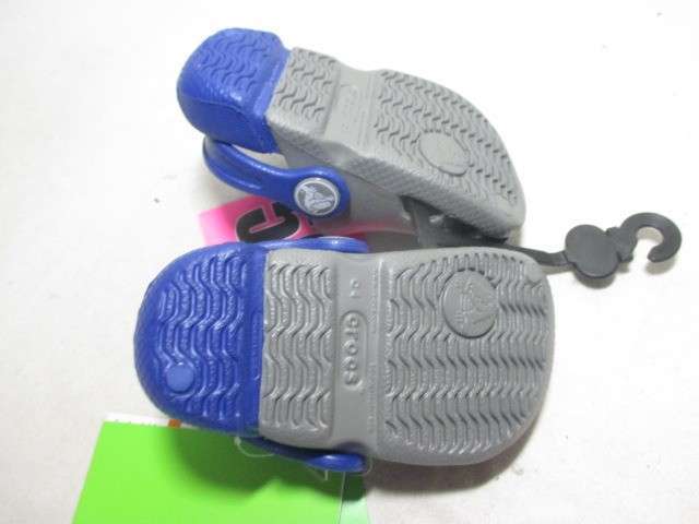 Дитячі Crocs-сабо для хлопчика Crocs Electro Clog Smoke/Cerulean — фото 3