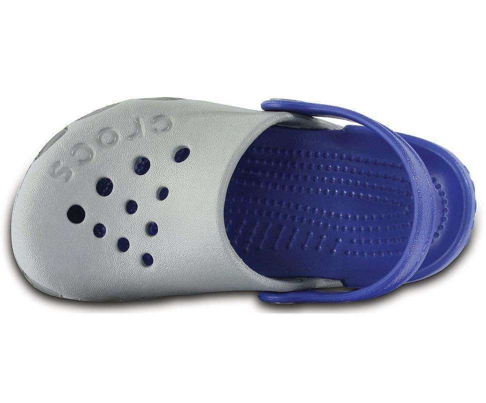 Дитячі Crocs-сабо для хлопчика Crocs Electro Clog Smoke/Cerulean — фото 6