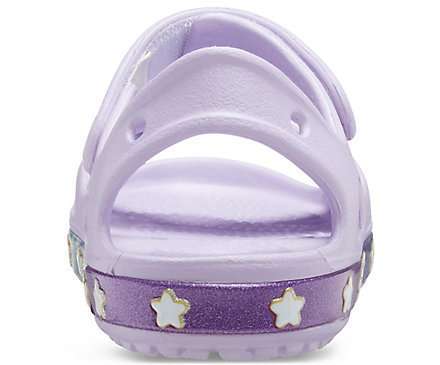 Дитячі сандалії для дівчинки Crocs Fun Lab Unicorn Charm Sandal Lavender — фото 7
