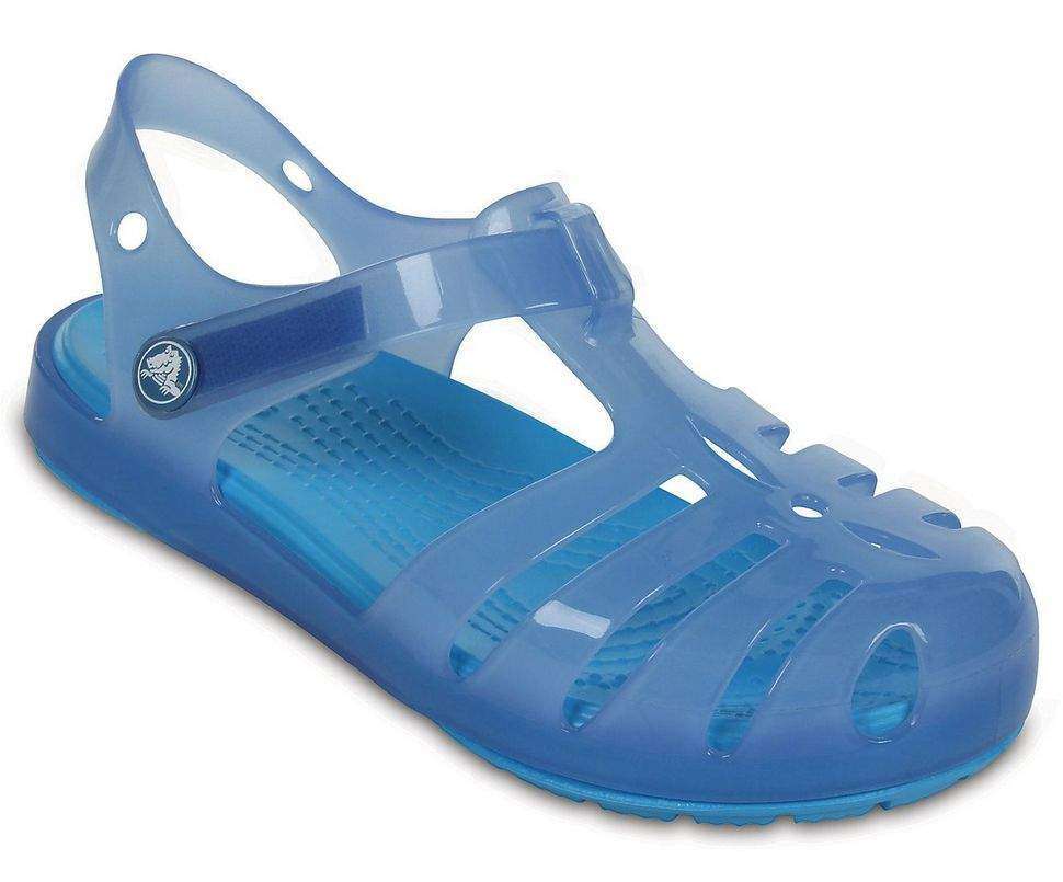 Дитячі сандалії для дівчинки Crocs Isabella Sandal Kids Dusty Blue — фото 6