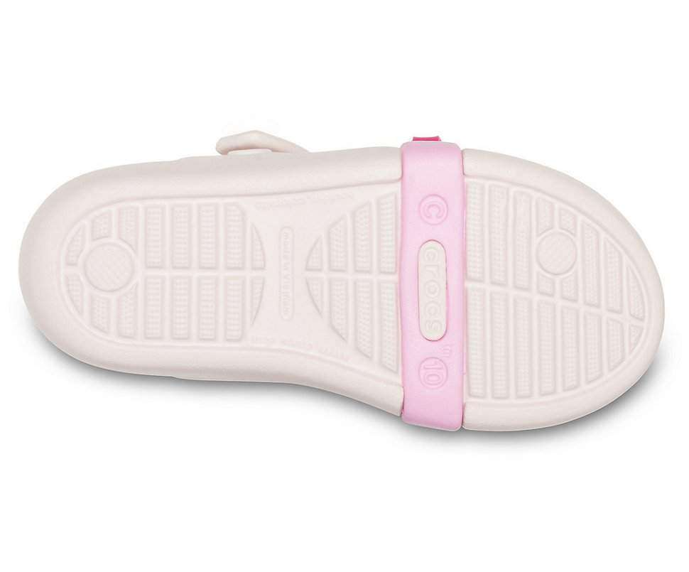 Дитячі сандалії для дівчинки Crocs Keeley Charm Sandal Barely Pink — фото 5