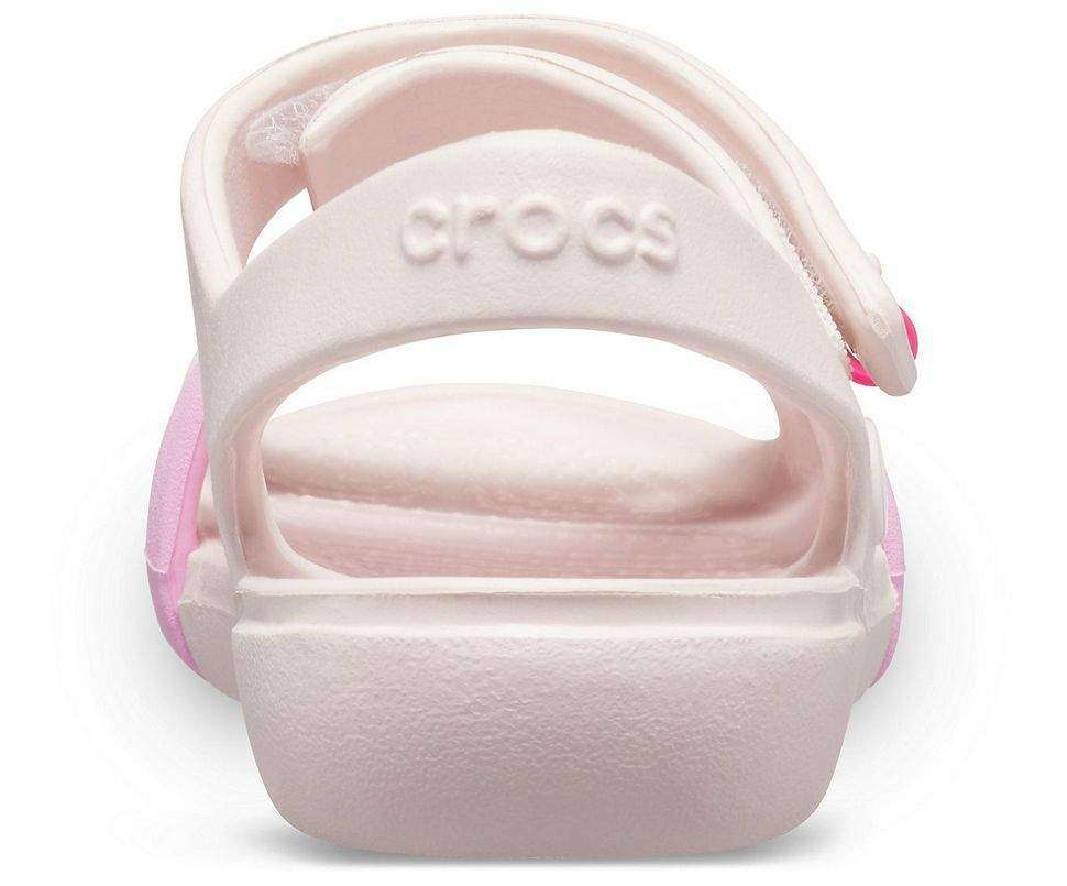 Дитячі сандалії для дівчинки Crocs Keeley Charm Sandal Barely Pink — фото 6