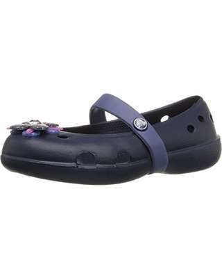 Балетки Crocs Дитячі Темно-Сині Keeley Springtime Flat Navy — фото 9