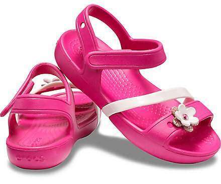 Дитячі сандалії для дівчинки Crocs Lina Sandals Candy Pink
