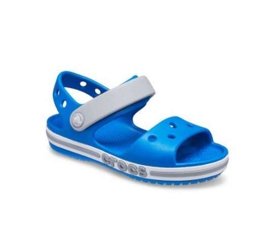 Дитячі сандалії для хлопчика Crocs Kids Bayaband Sandal Blue Grey — фото 7