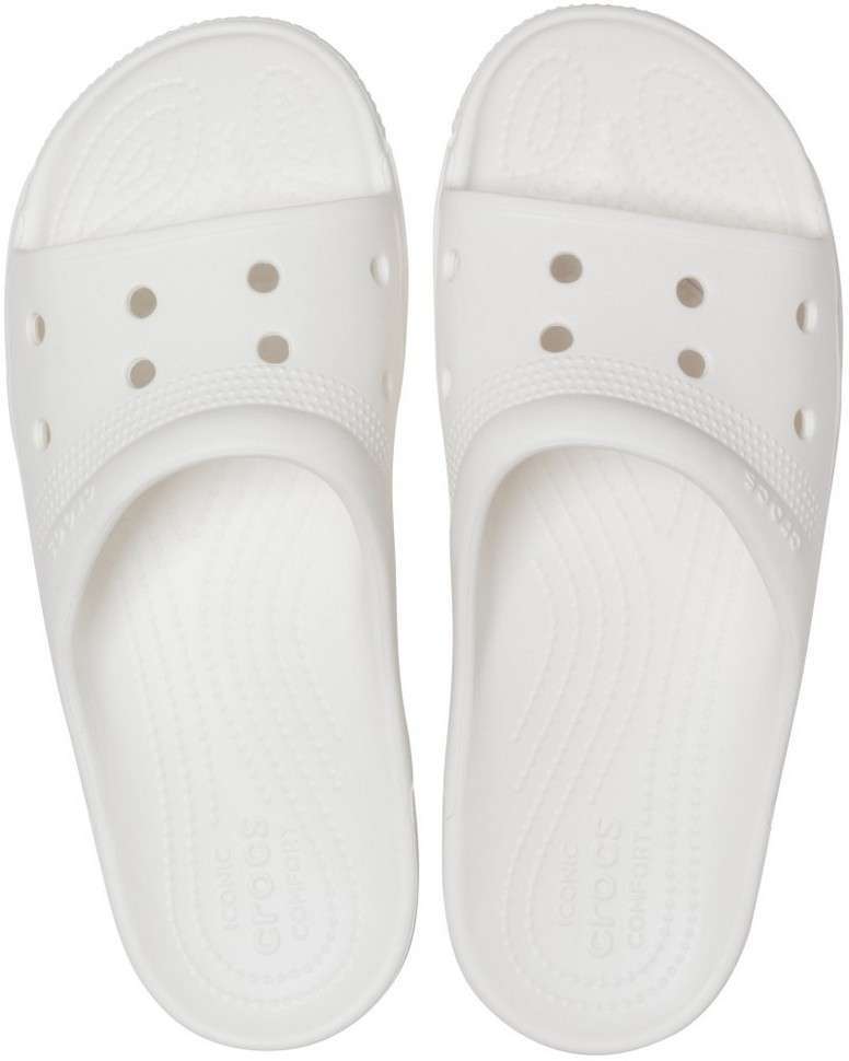 Жіночі шльопанці Crocs Coast Slide White — фото 6