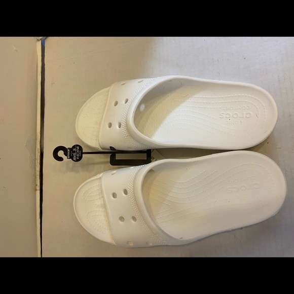 Жіночі шльопанці Crocs Coast Slide White — фото 9