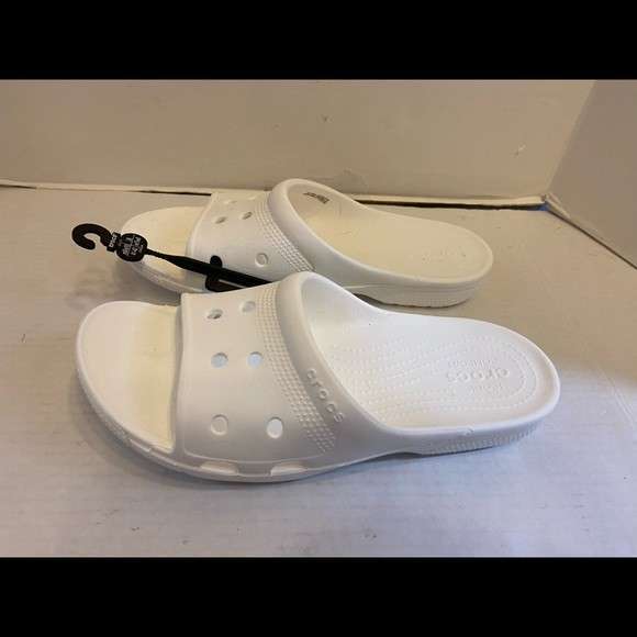 Жіночі шльопанці Crocs Coast Slide White — фото 10
