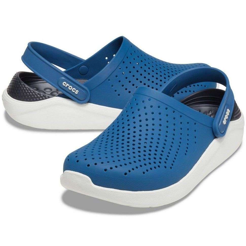 Чоловічі Crocs LiteRide Clog vivid blue/almost white — фото 1