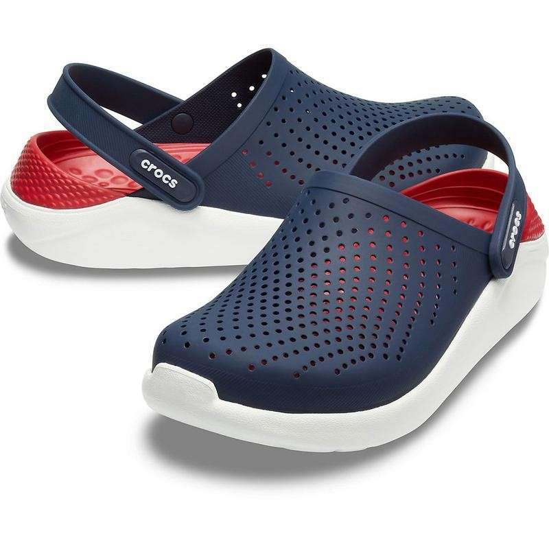 Crocs Лайтрайд Клог Сині з Червоним LiteRide Clog Navy/Pepper
