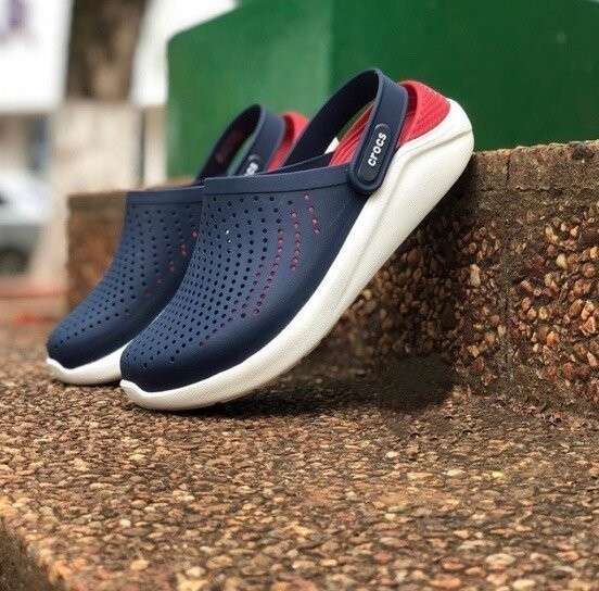 Crocs Лайтрайд Клог Сині з Червоним LiteRide Clog Navy/Pepper — фото 2