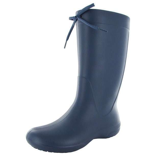 Жіночі гумові чоботи Crocs Women's Freesail Rain Boot Navy Blue — фото 11