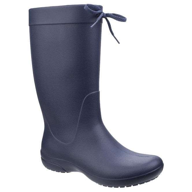 Жіночі гумові чоботи Crocs Women's Freesail Rain Boot Navy Blue — фото 4