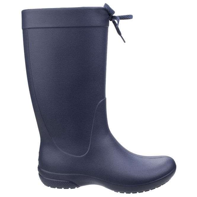 Жіночі гумові чоботи Crocs Women's Freesail Rain Boot Navy Blue — фото 7