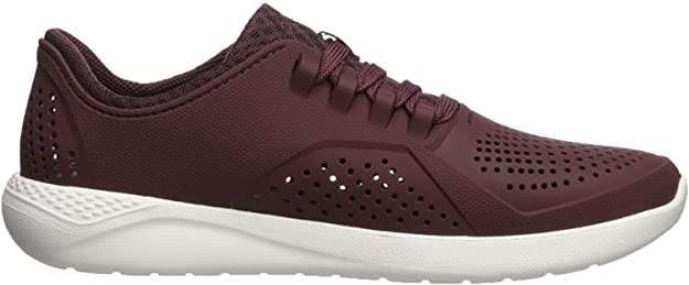 Жіночі Crocs Кросівки Пейсер Literide Pacer Burgundy/White — фото 2