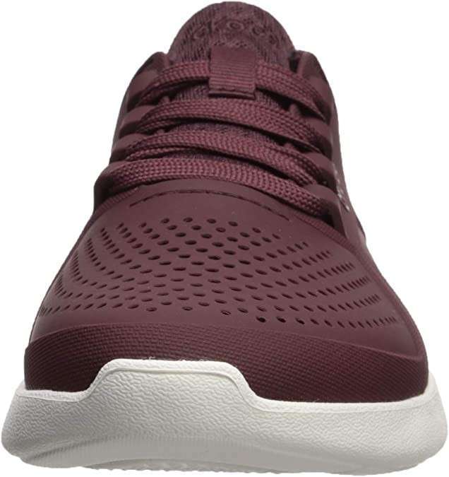 Жіночі Crocs Кросівки Пейсер Literide Pacer Burgundy/White — фото 3