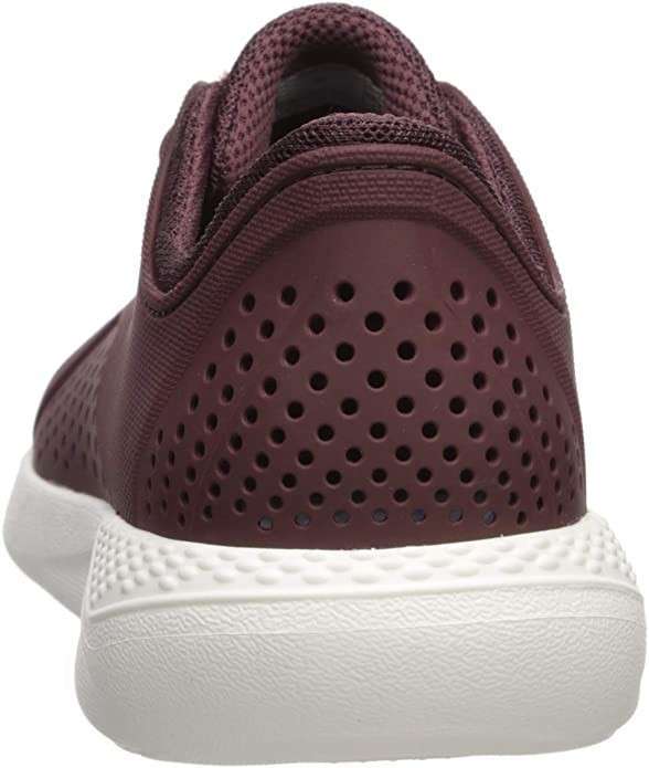 Жіночі Crocs Кросівки Пейсер Literide Pacer Burgundy/White — фото 4