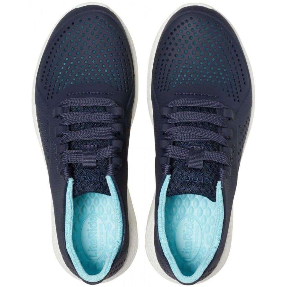 Жіночі кросівки Crocs LiteRide Pacer Navy/Ice Blue — фото 4