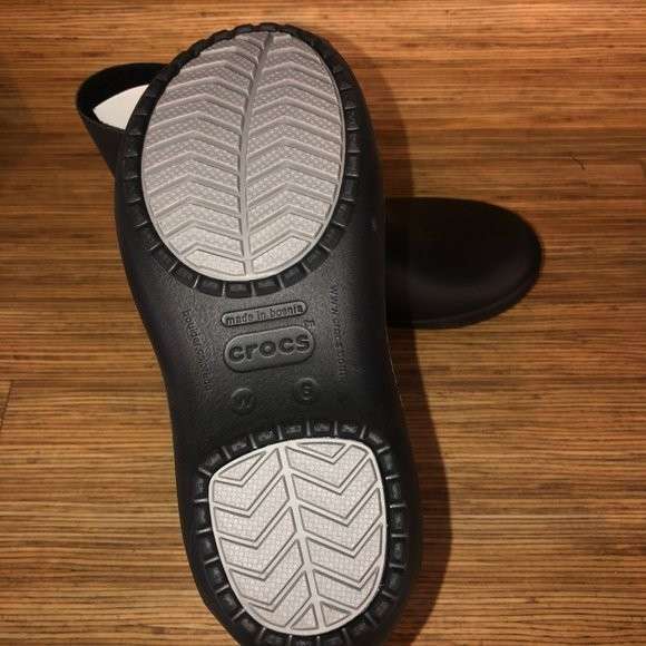 Жіночі гумові чоботи Crocs Rainfloe Boots Black — фото 8