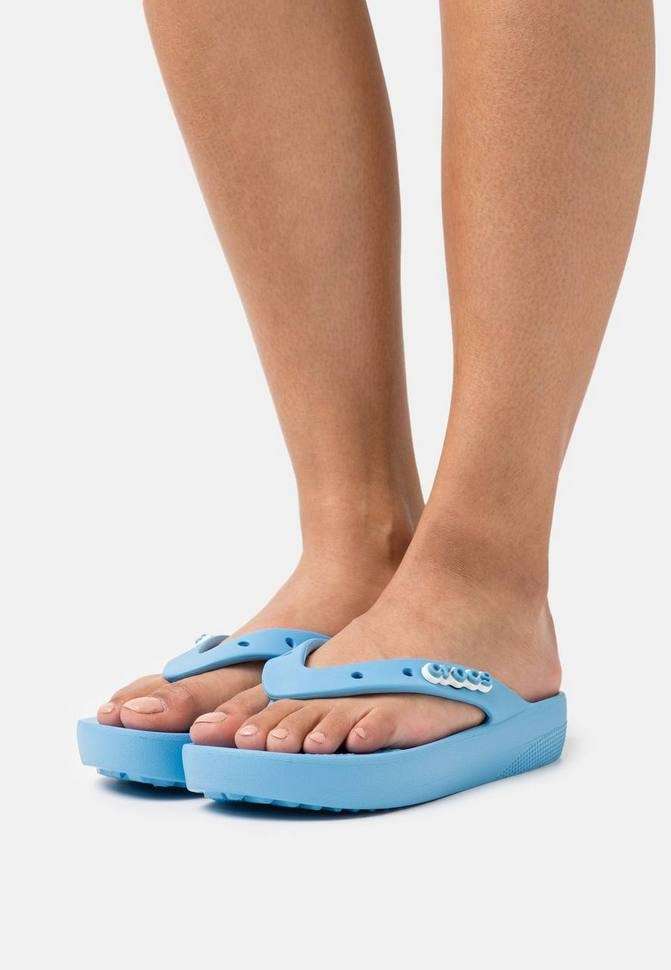 Жіночі в'єтнамки Crocs Classic Platform Flip Oxygen — фото 8
