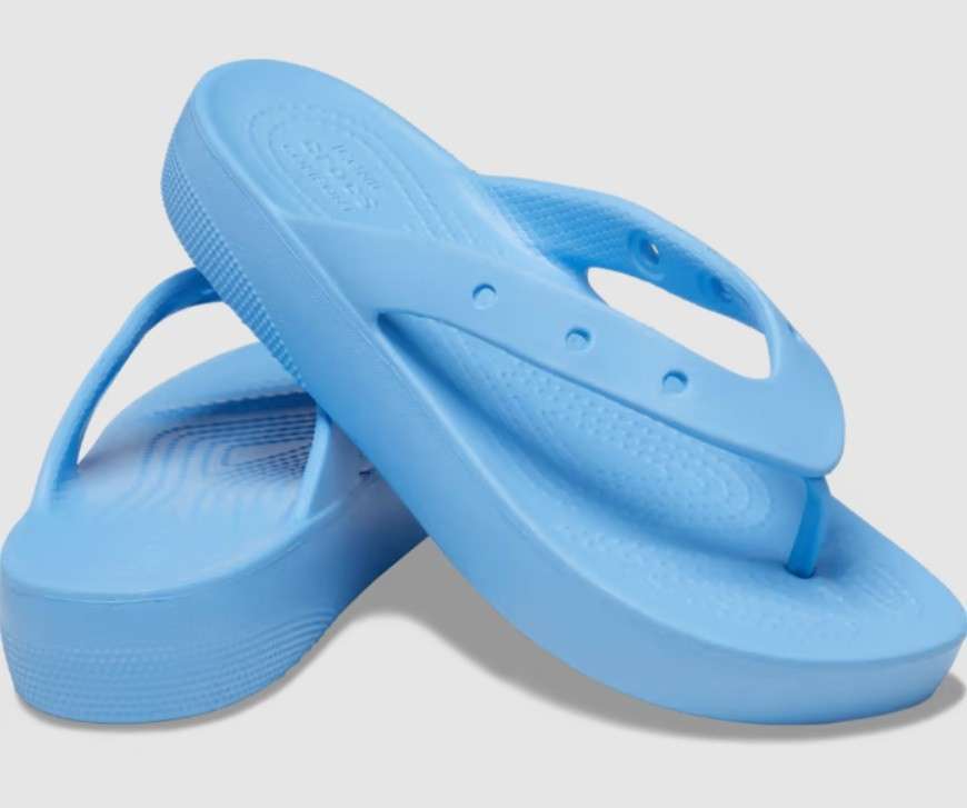 Жіночі в'єтнамки Crocs Classic Platform Flip Oxygen — фото 9