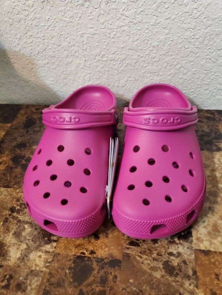 Жіночі Crocs Classic Fuchsia Fun — фото 4