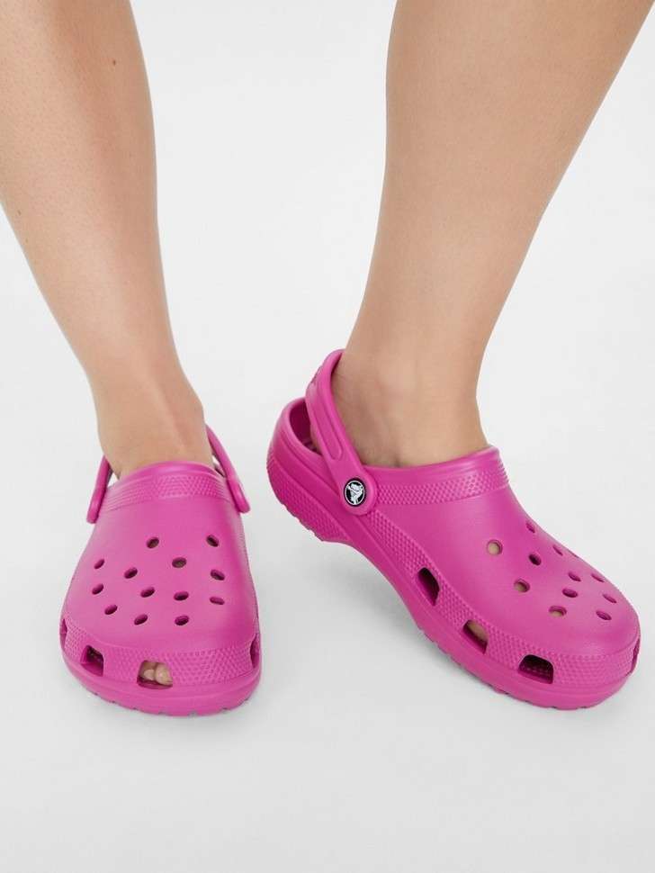 Жіночі Crocs Classic Fuchsia Fun — фото 6