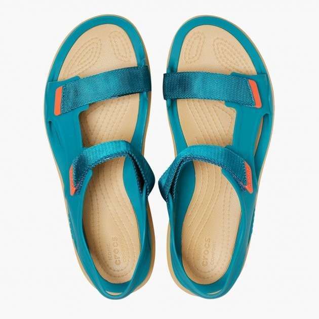 Сандалі Жіночі Crocs Women´s Swiftwater Expedition Sandal Juniper / Tan — фото 5