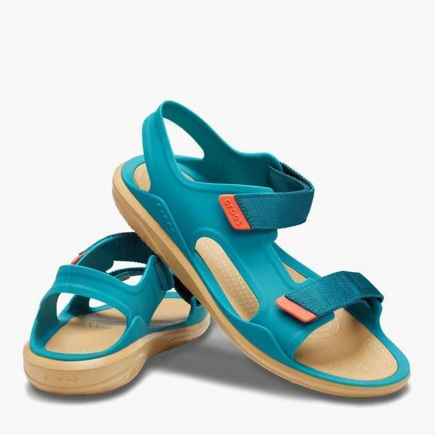 Сандалі Жіночі Crocs Women´s Swiftwater Expedition Sandal Juniper / Tan — фото 8