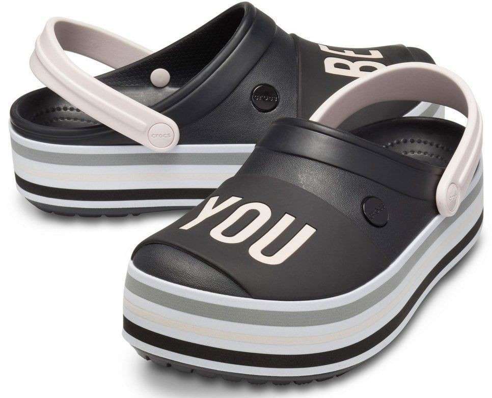 Жіночі Crocs Crocband Platform Bold Colour Clog Black