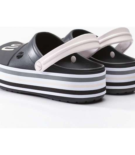 Жіночі Crocs Crocband Platform Bold Colour Clog Black — фото 5