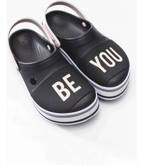 Жіночі Crocs Crocband Platform Bold Colour Clog Black — фото 6