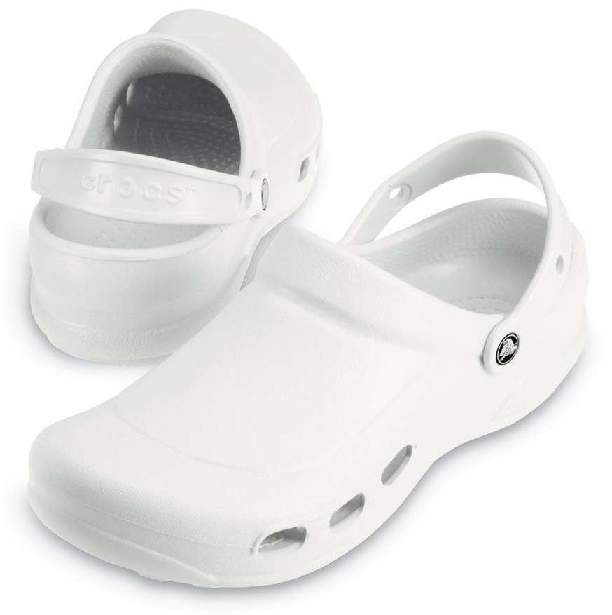Жіночі Crocs Спеціаліст Білі Specialist Work Clogs White