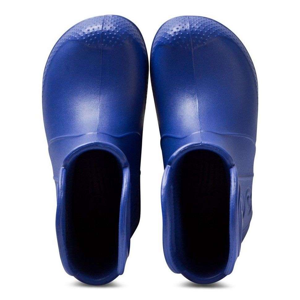 Crocs Дитячі Чоботи для Хлопчиків Сині Handle It Rain Bot Kids Cerulean Blue — фото 4