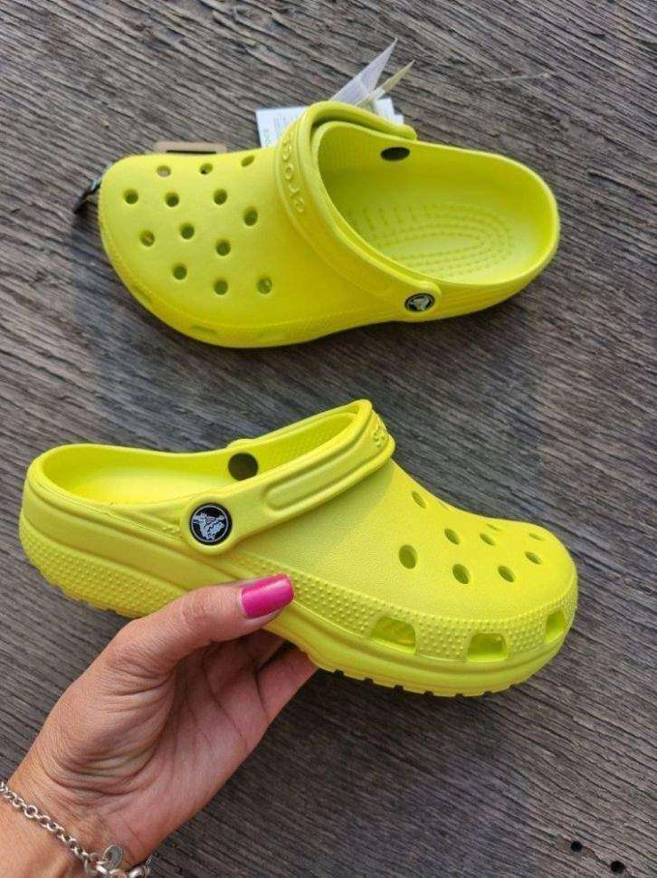 Чоловічі Crocs Класік Клог Лаймові Classic Clog Lime Punch — фото 2