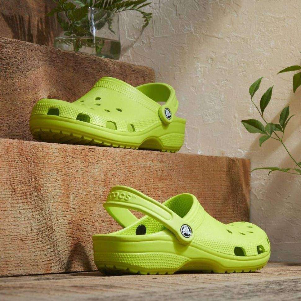 Чоловічі Crocs Класік Клог Лаймові Classic Clog Lime Punch — фото 3
