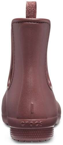 Жіночі гумові чоботи Crocs Women’s Freesail Chelsea Boot Metallic Burgundy — фото 2