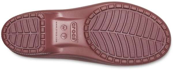 Жіночі гумові чоботи Crocs Women’s Freesail Chelsea Boot Metallic Burgundy — фото 4