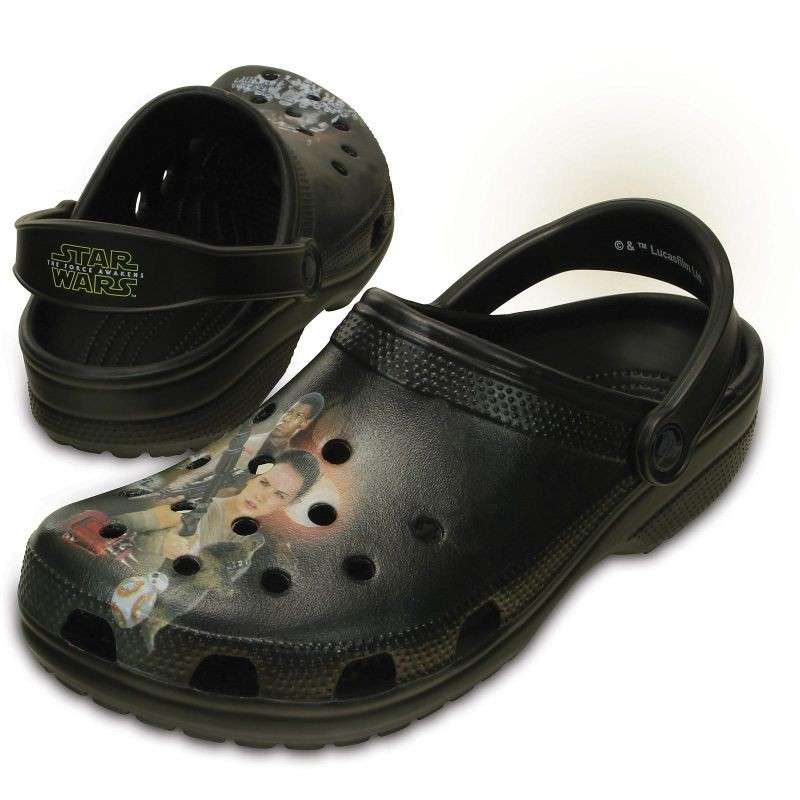 Crocs Класік Клог Чорні Зоряні Війни Classic Clog Star Wars Black