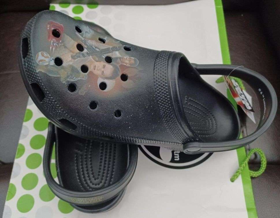Crocs Класік Клог Чорні Зоряні Війни Classic Clog Star Wars Black — фото 7