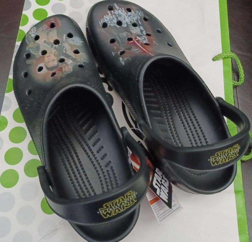 Crocs Класік Клог Чорні Зоряні Війни Classic Clog Star Wars Black — фото 8