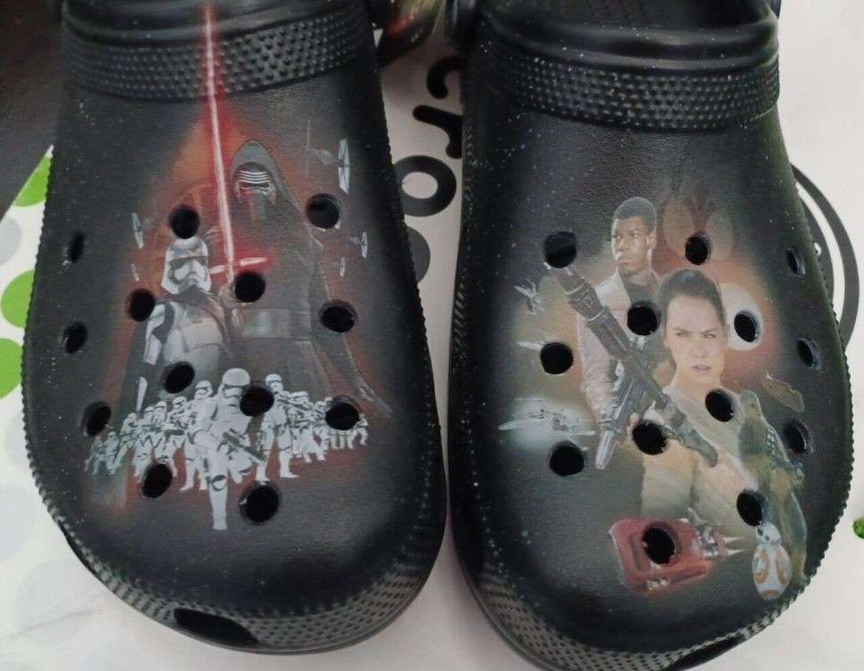Crocs Класік Клог Чорні Зоряні Війни Classic Clog Star Wars Black — фото 9